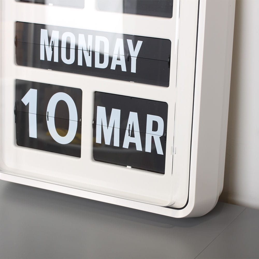 TWEMCO Calendar Flip Wall Clock BQ-1700 – Homeloo
