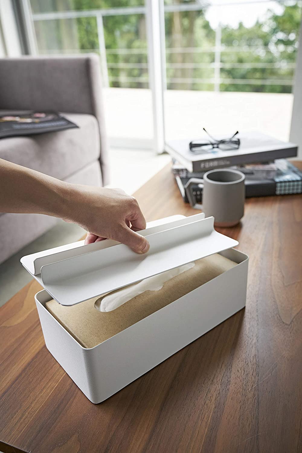 YAMAZAKI Tissue Box Black – Homeloo