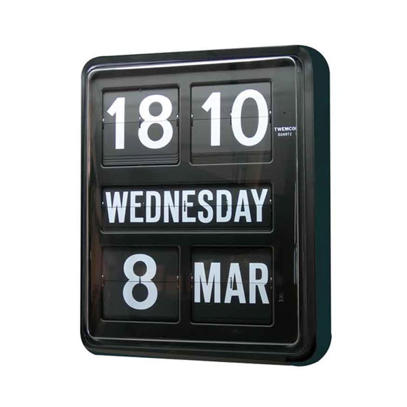 TWEMCO Calendar Flip Wall Clock BQ-1700 – Homeloo