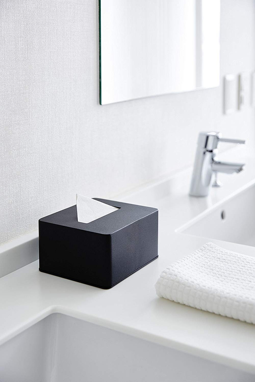 YAMAZAKI Tissue Box Black – Homeloo